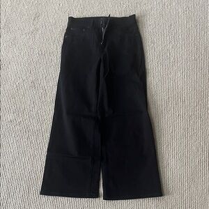 Classic Wide Leg Black Pants